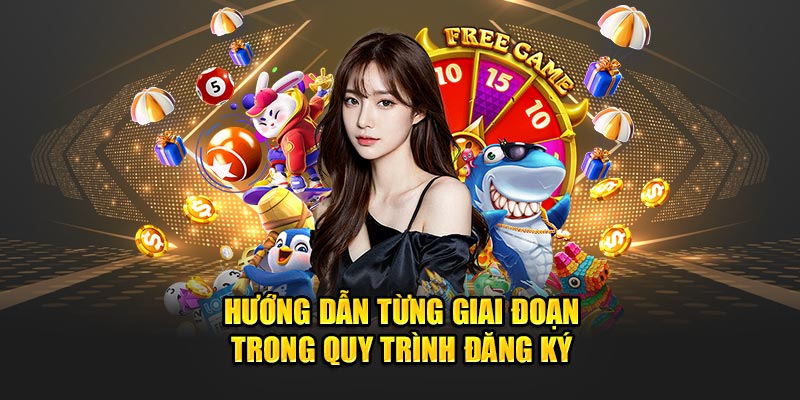 Hướng dẫn từng giai đoạn trong quy trình đăng ký